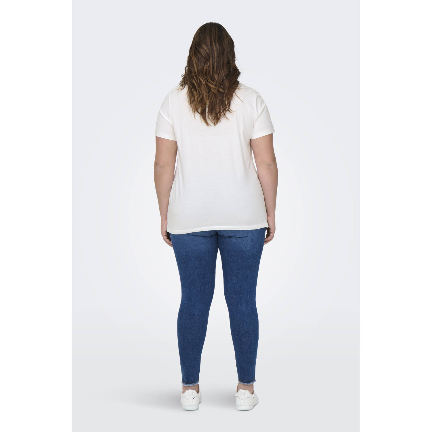 ONLY CARMAKOMA T-shirt wit