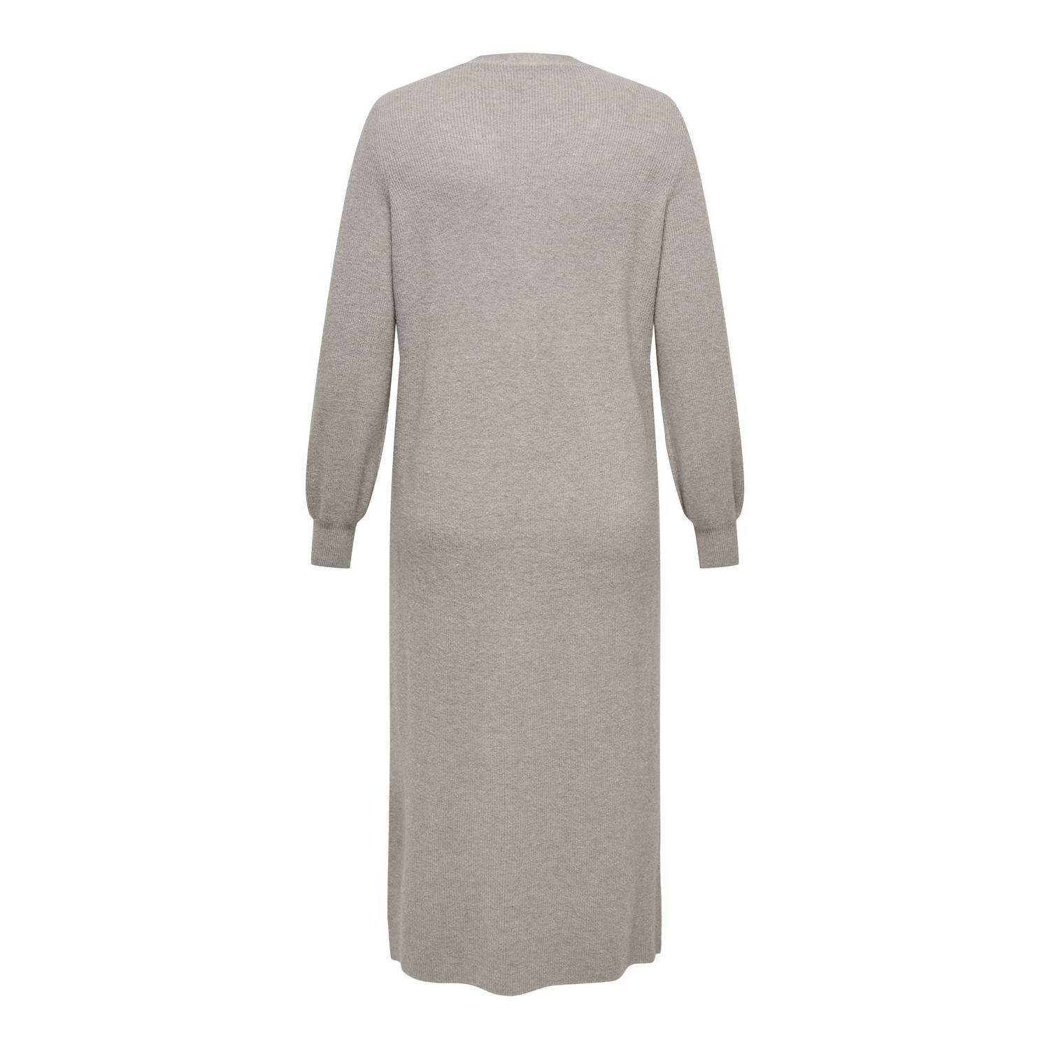 ONLY CARMAKOMA gebreid vest taupe