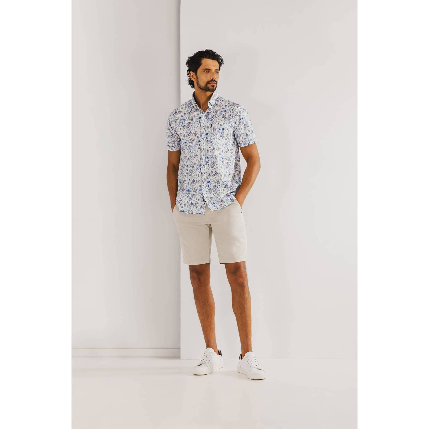 State of Art casual overhemd beige