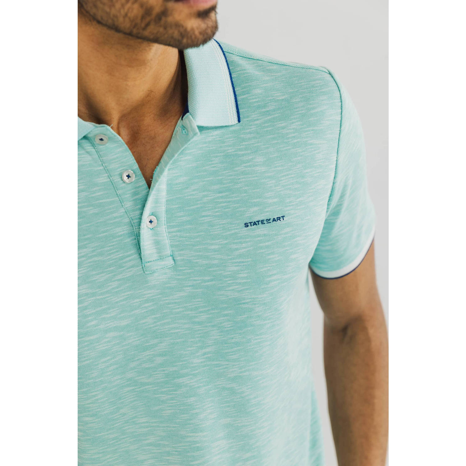 State of Art regular polo lichtblauw
