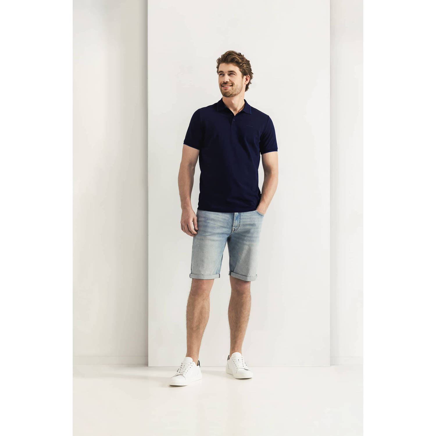 State of Art regular polo donkerblauw