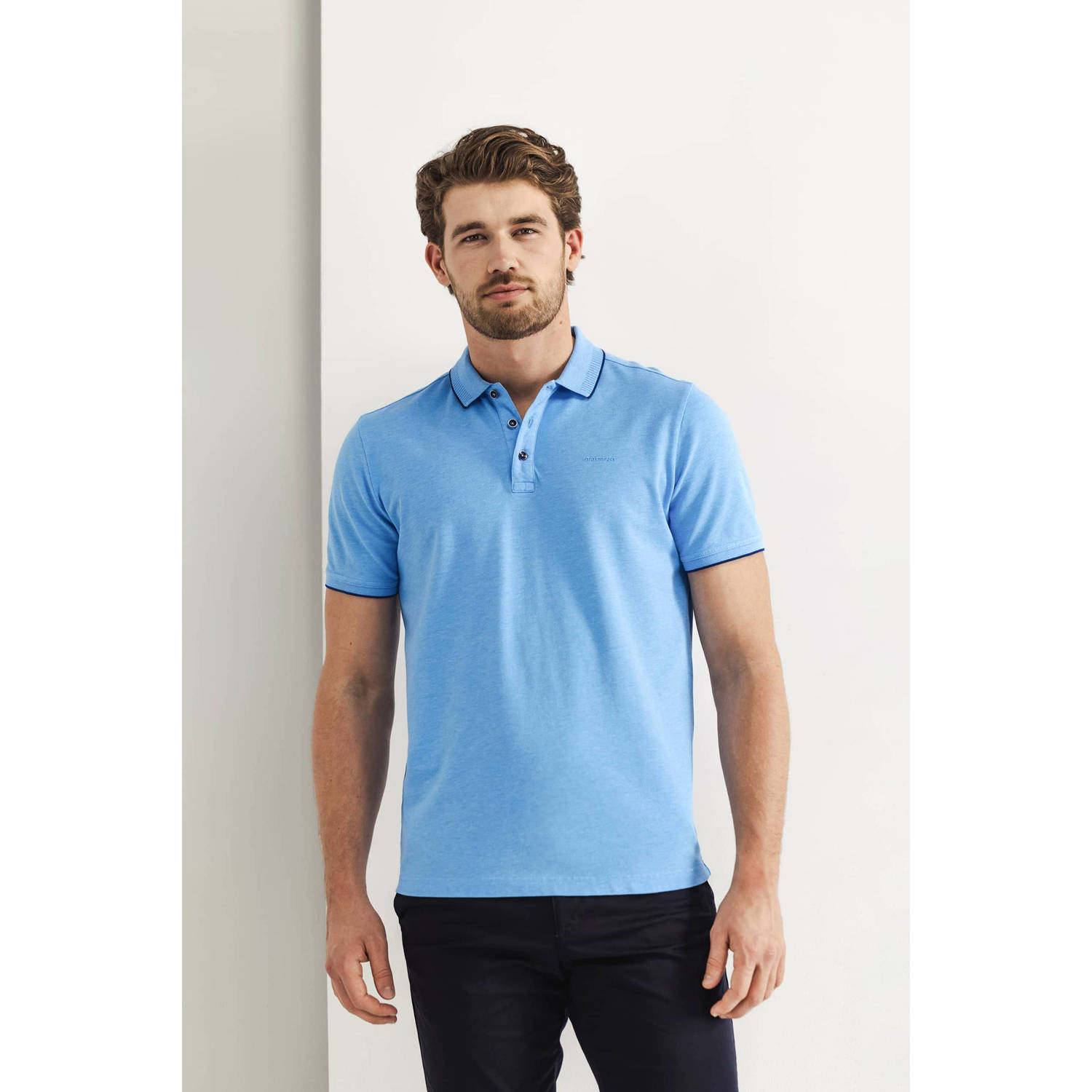 State of Art regular polo lichtblauw