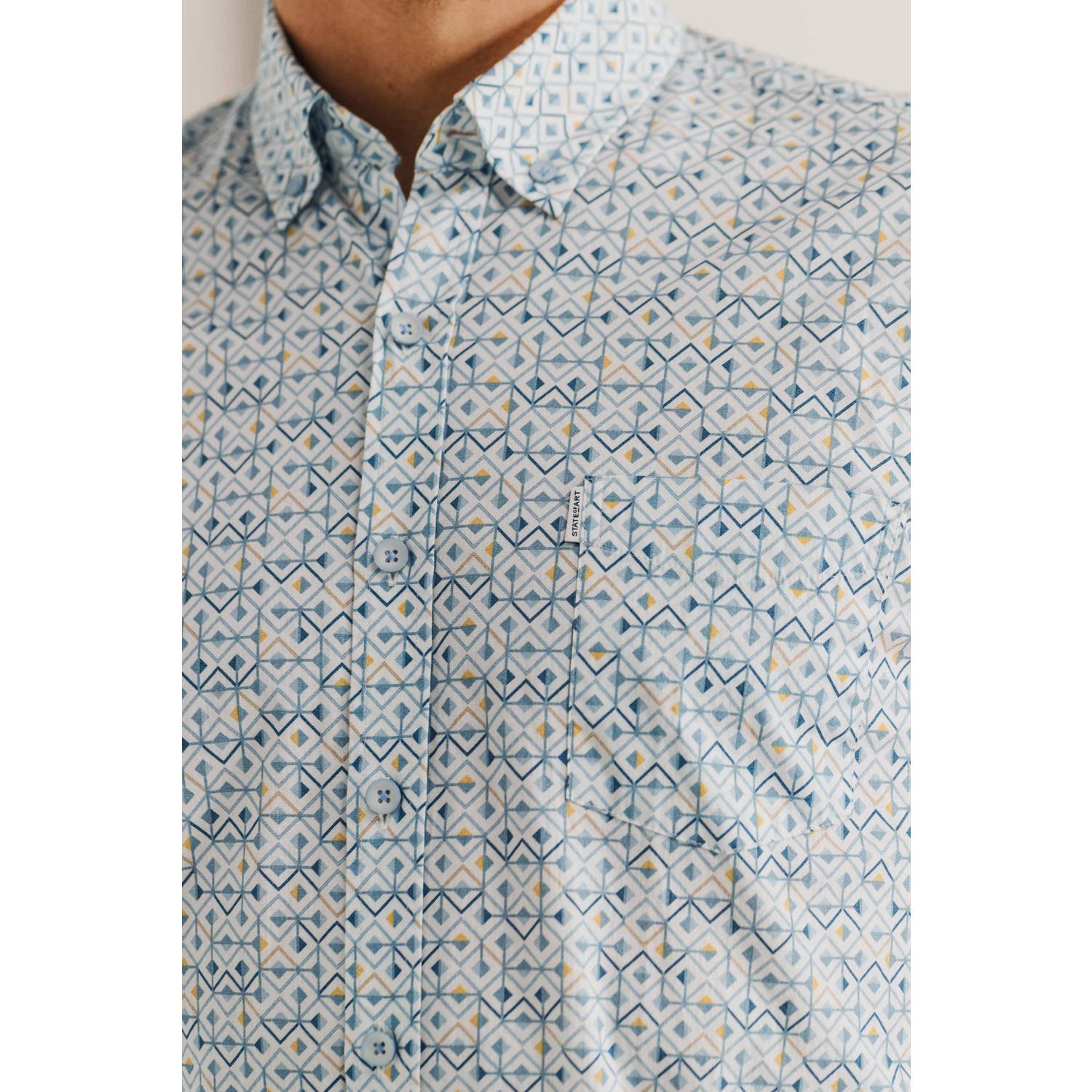 State of Art casual overhemd lichtblauw