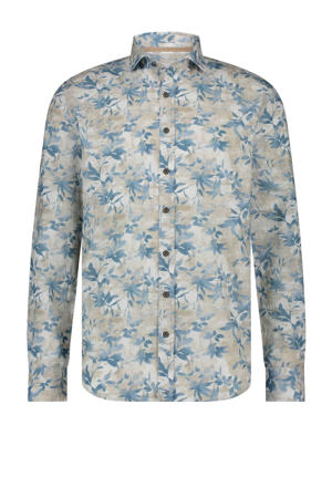 casual overhemd beige