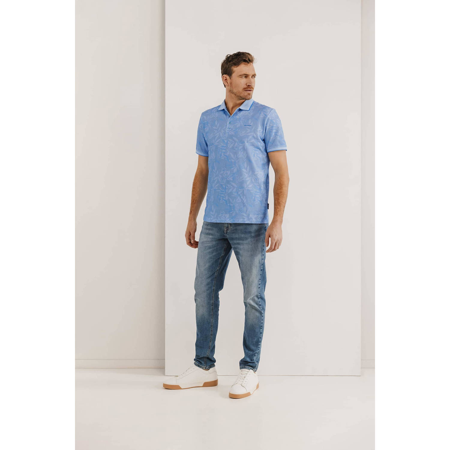 State of Art regular polo blauw