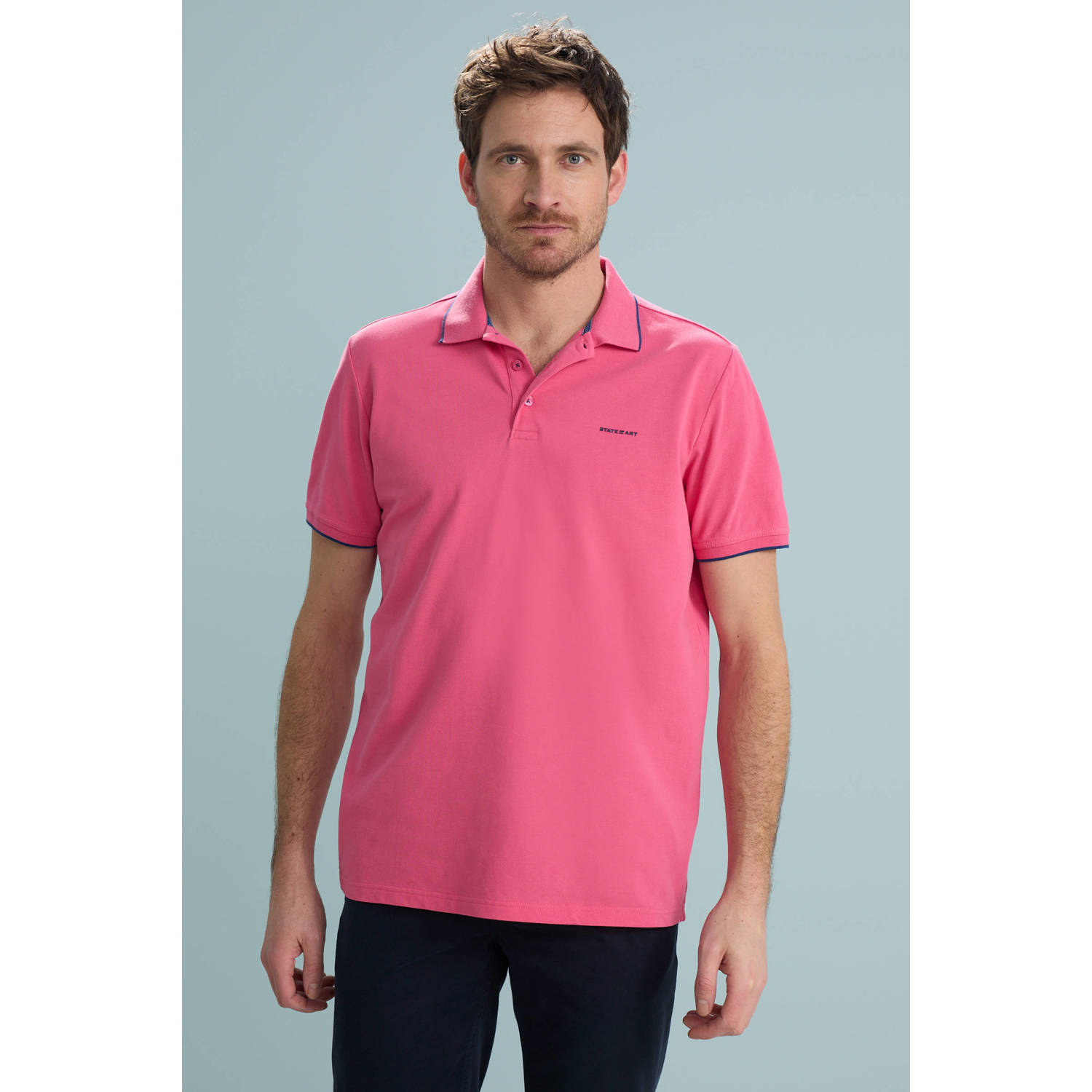 State of Art regular polo roze