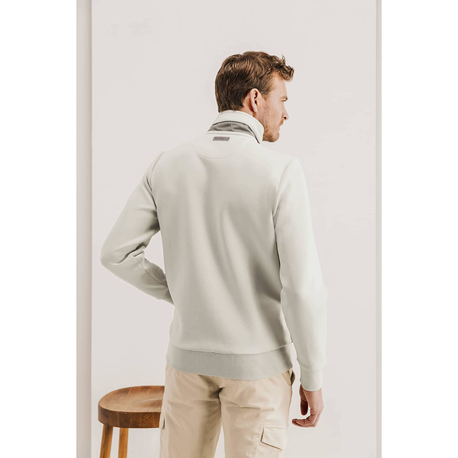 State of Art sweatvest taupe