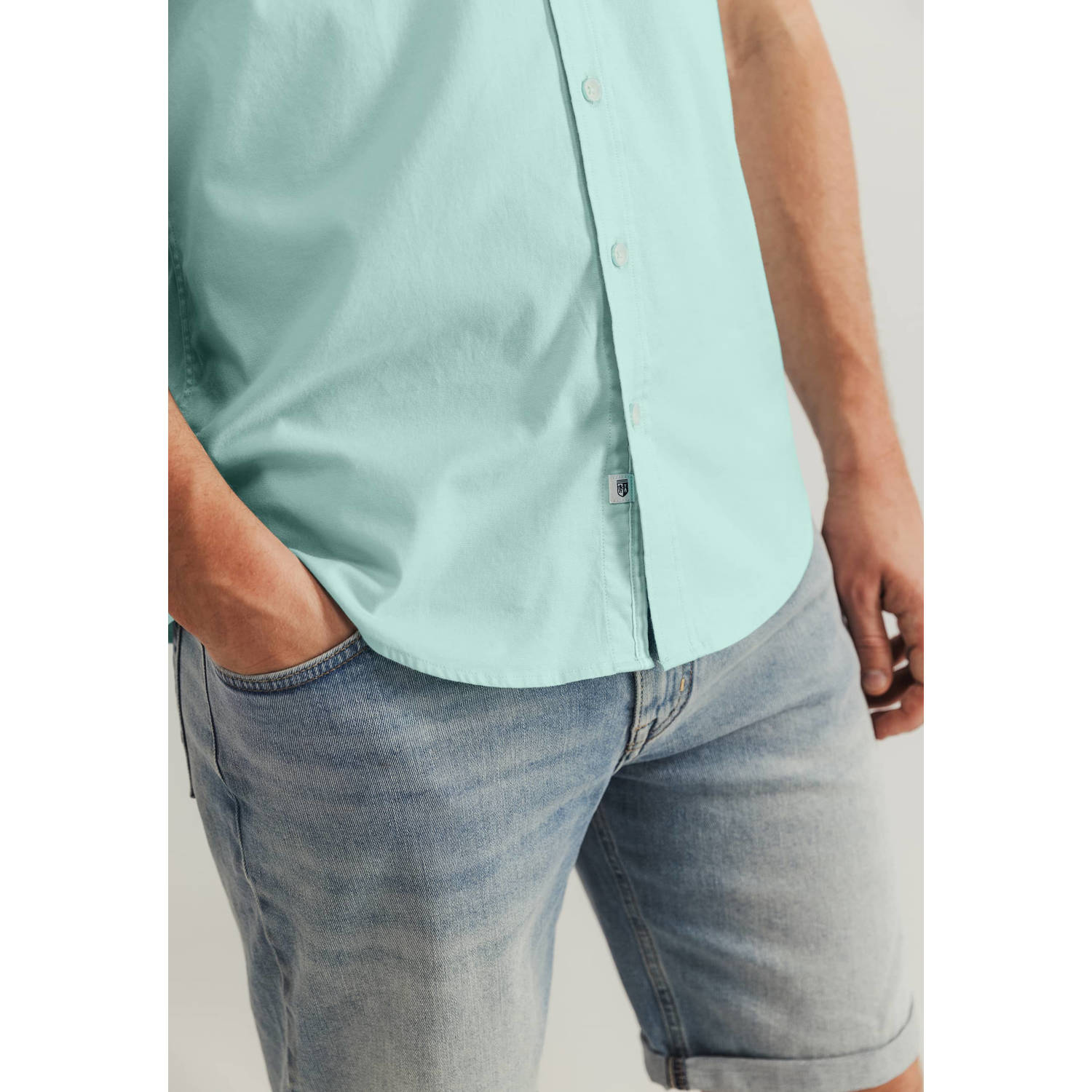 State of Art casual overhemd lichtblauw