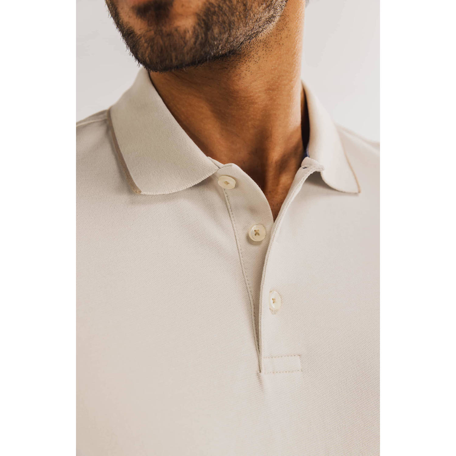 State of Art regular polo ecru