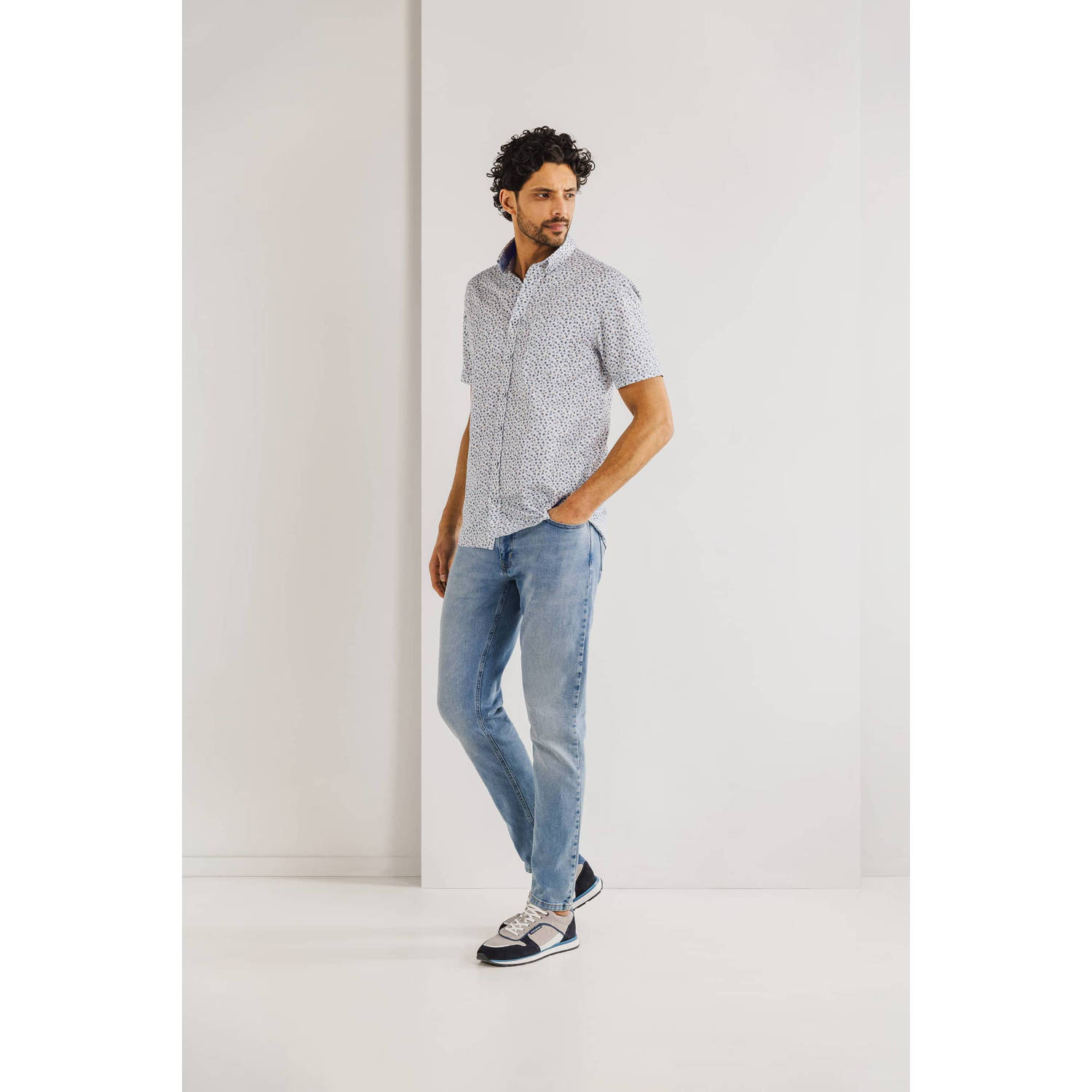 State of Art casual overhemd wit