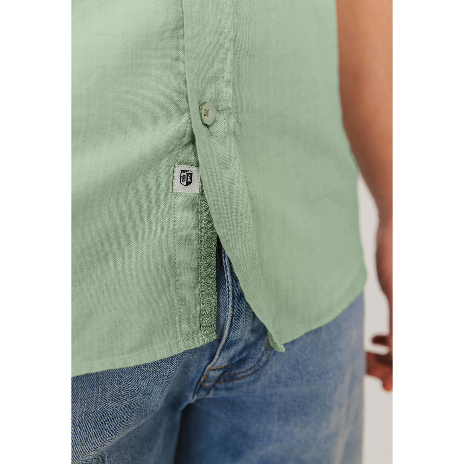 State of Art casual overhemd groen
