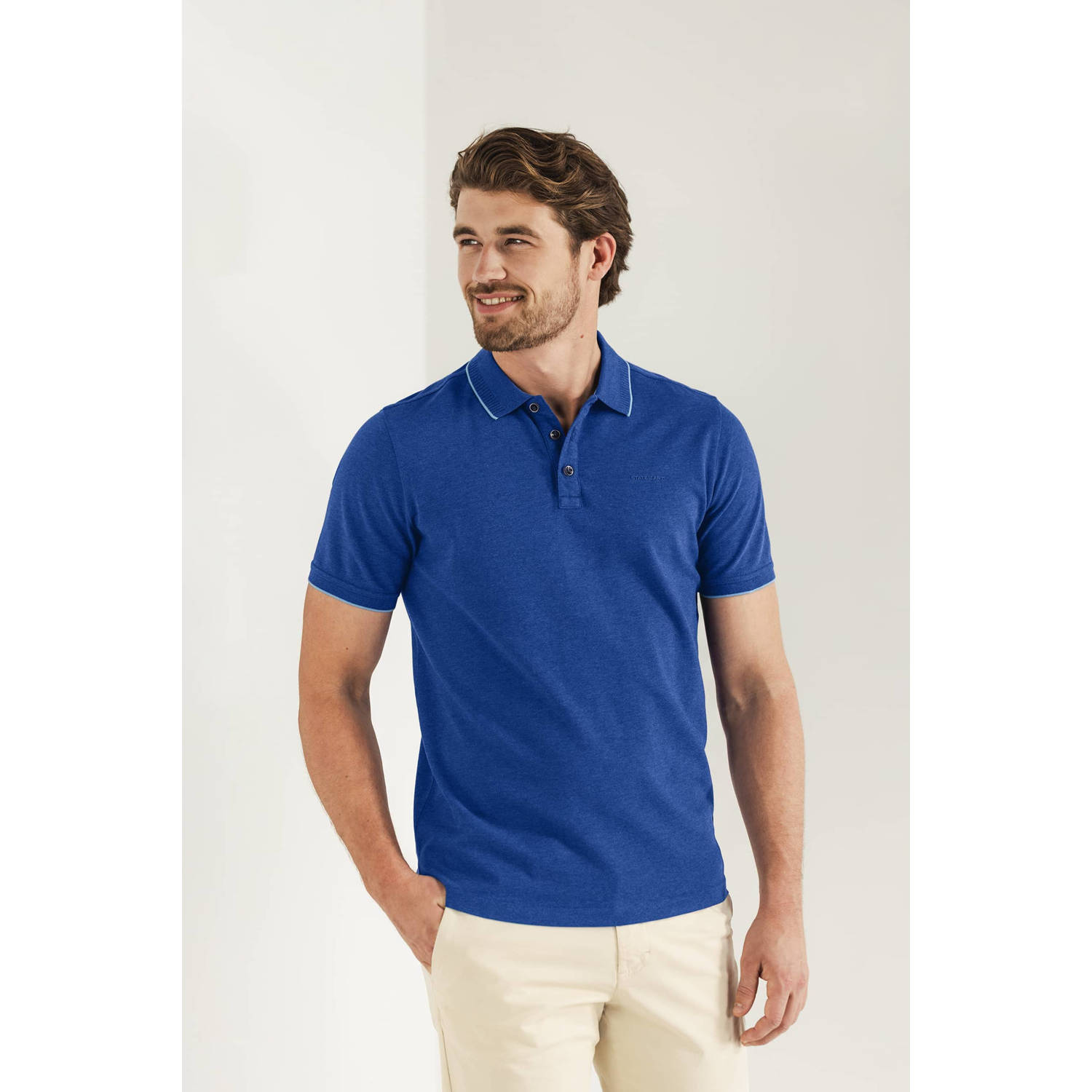 State of Art regular polo donkerblauw