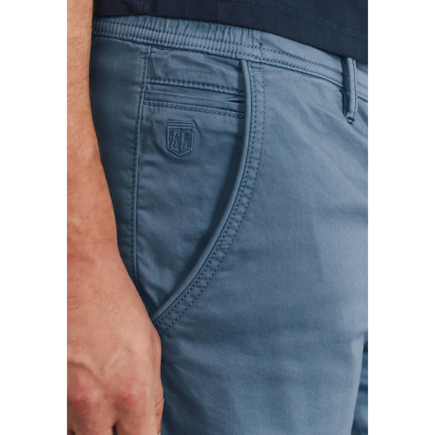 State of Art regular chino short blauw
