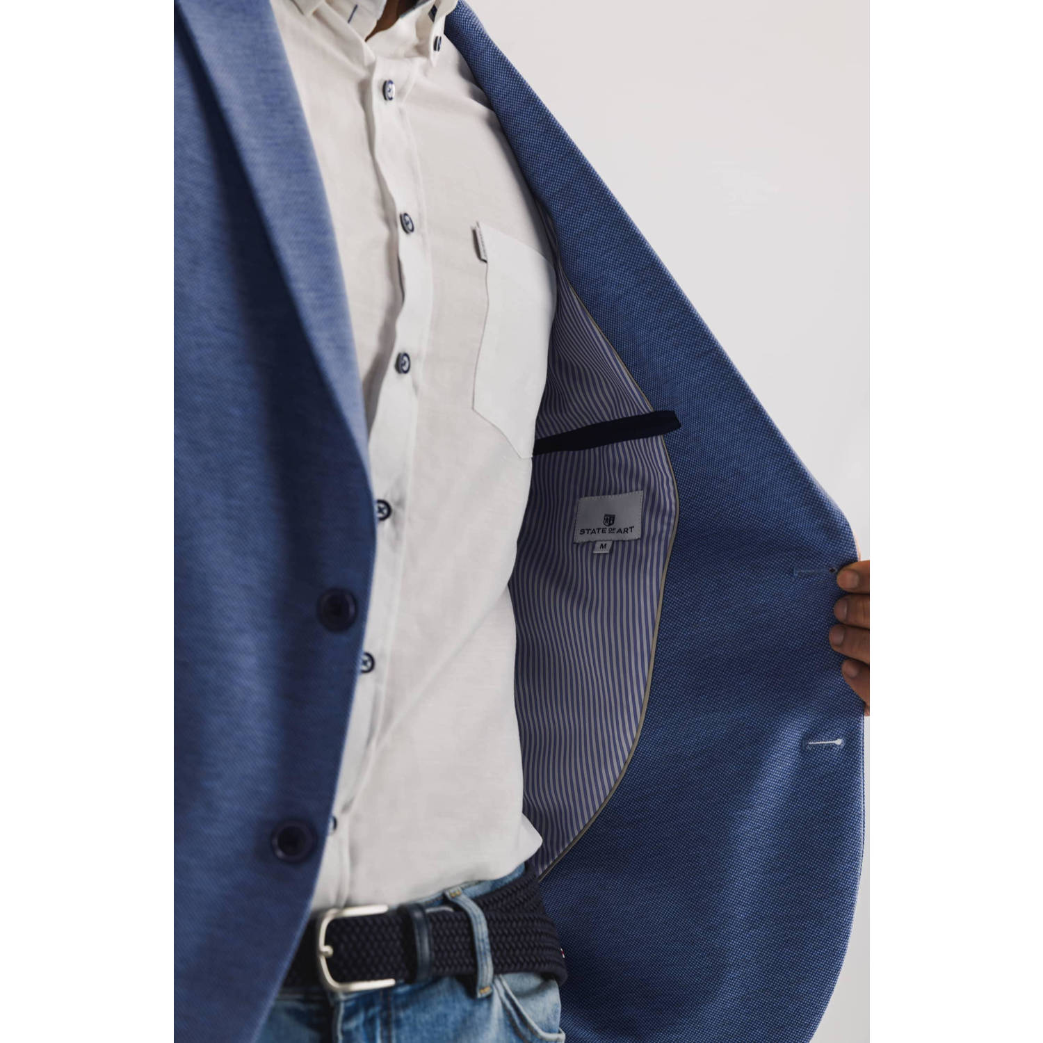 State of Art colbert blauw