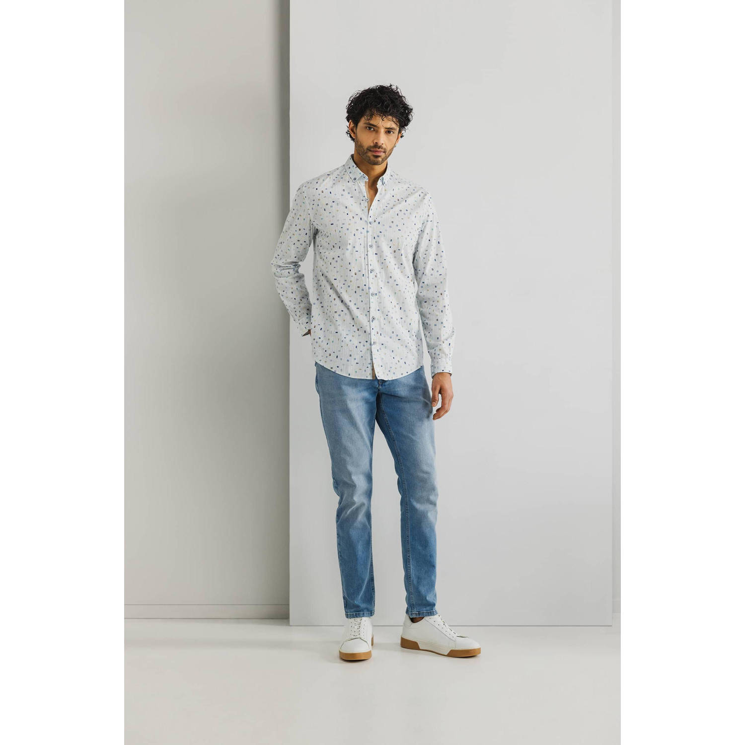 State of Art casual overhemd lichtblauw