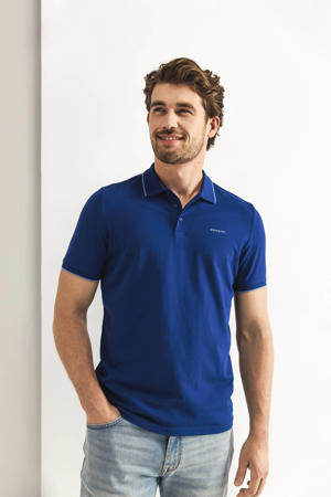 regular polo donkerblauw