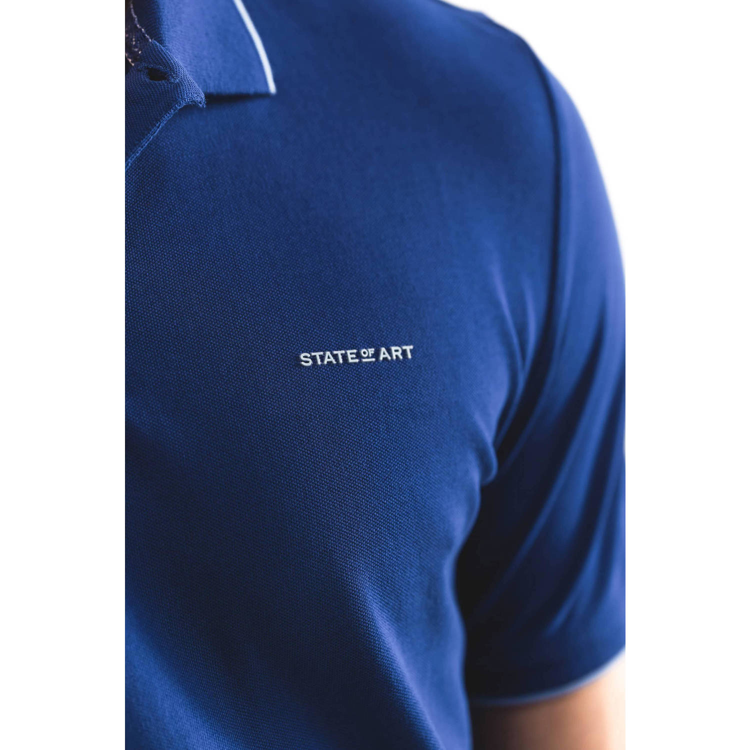 State of Art regular polo donkerblauw