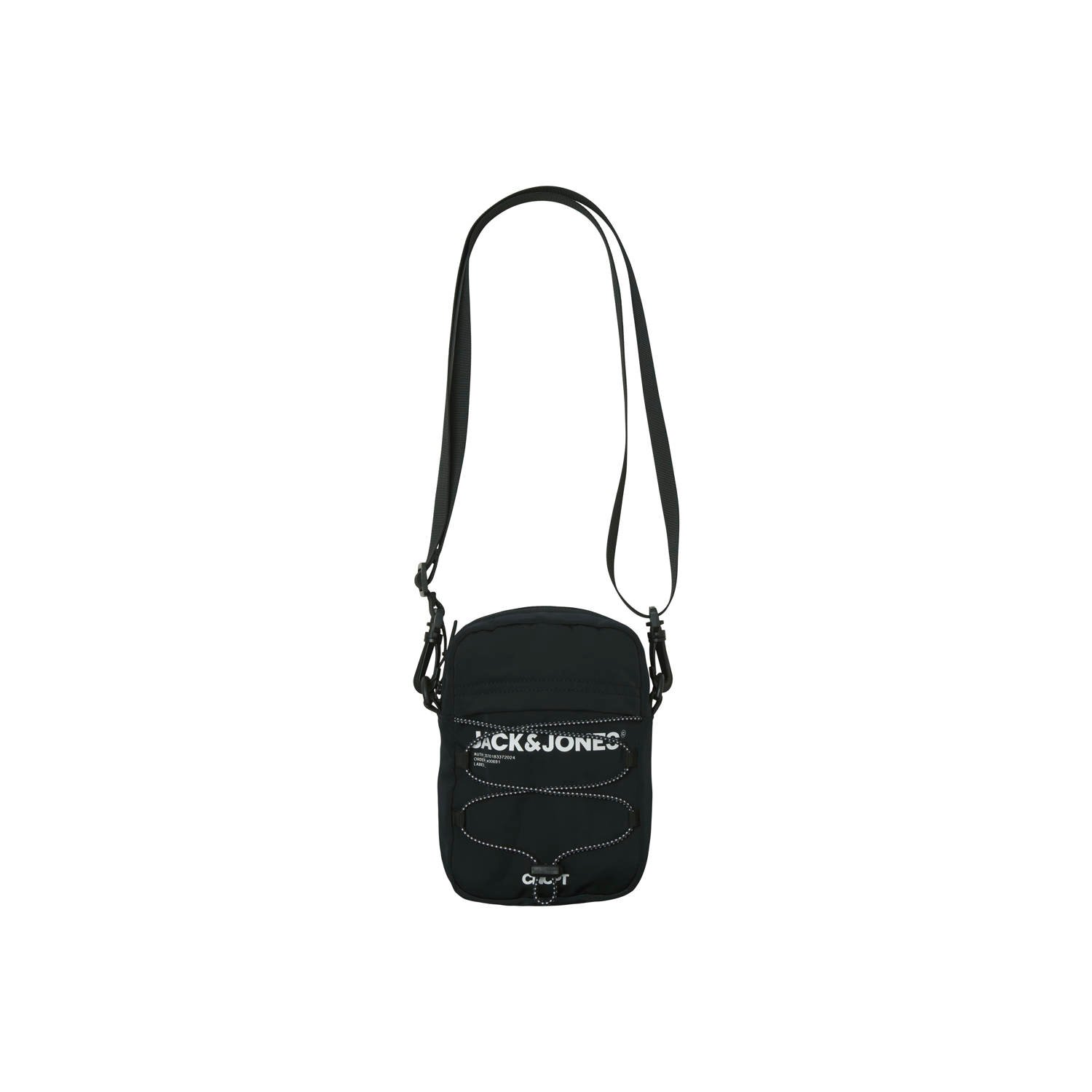 JACK & JONES JUNIOR crossbody tas zwart