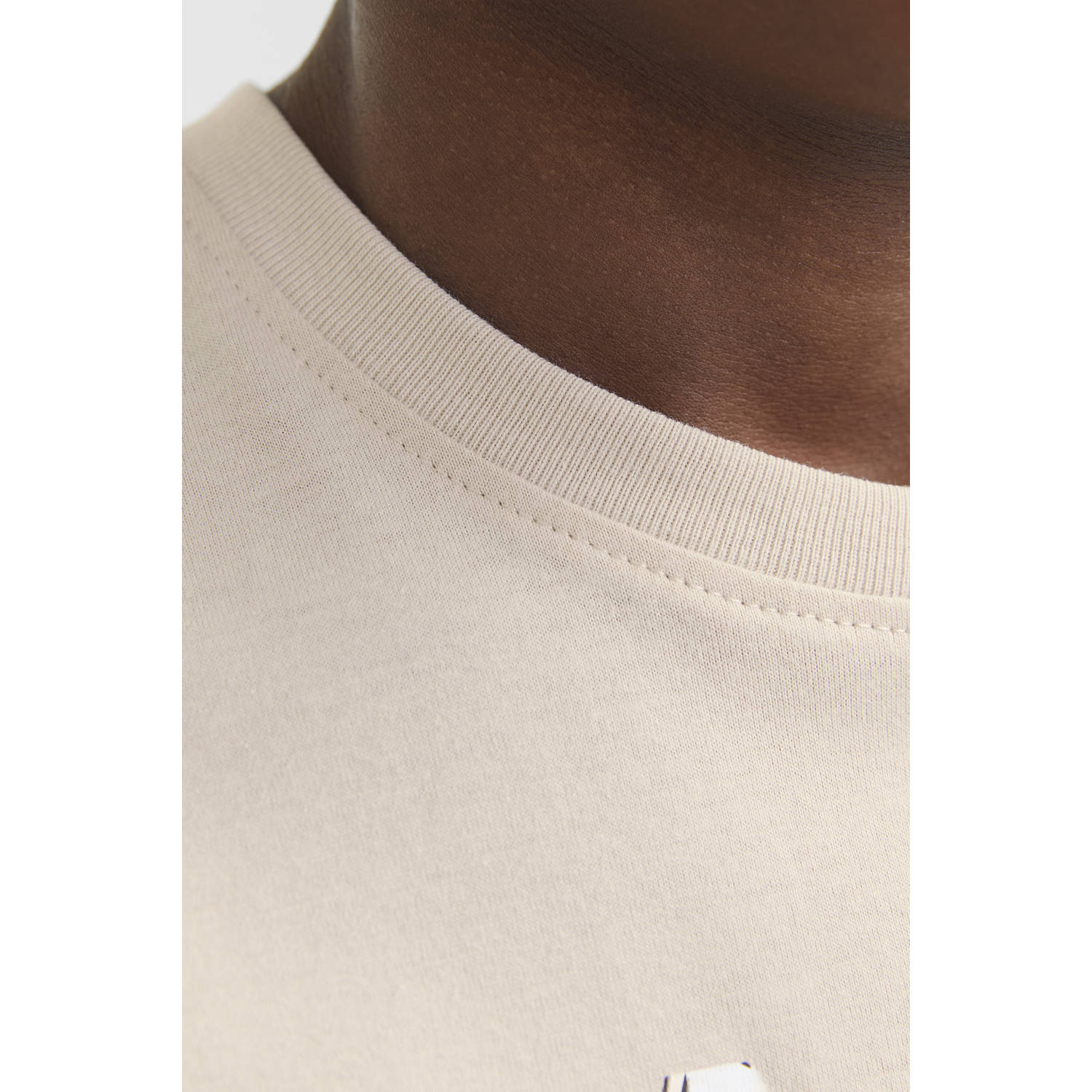 JACK & JONES JUNIOR T-shirt ecru