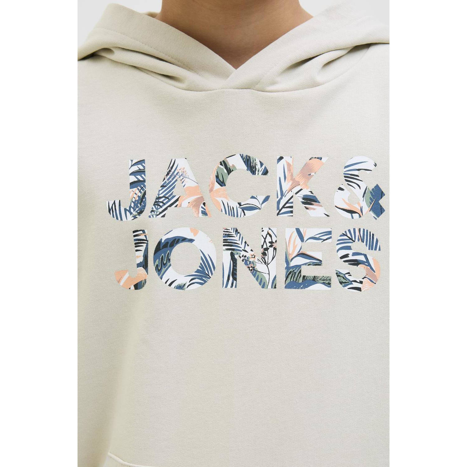 JACK & JONES JUNIOR hoodie ecru