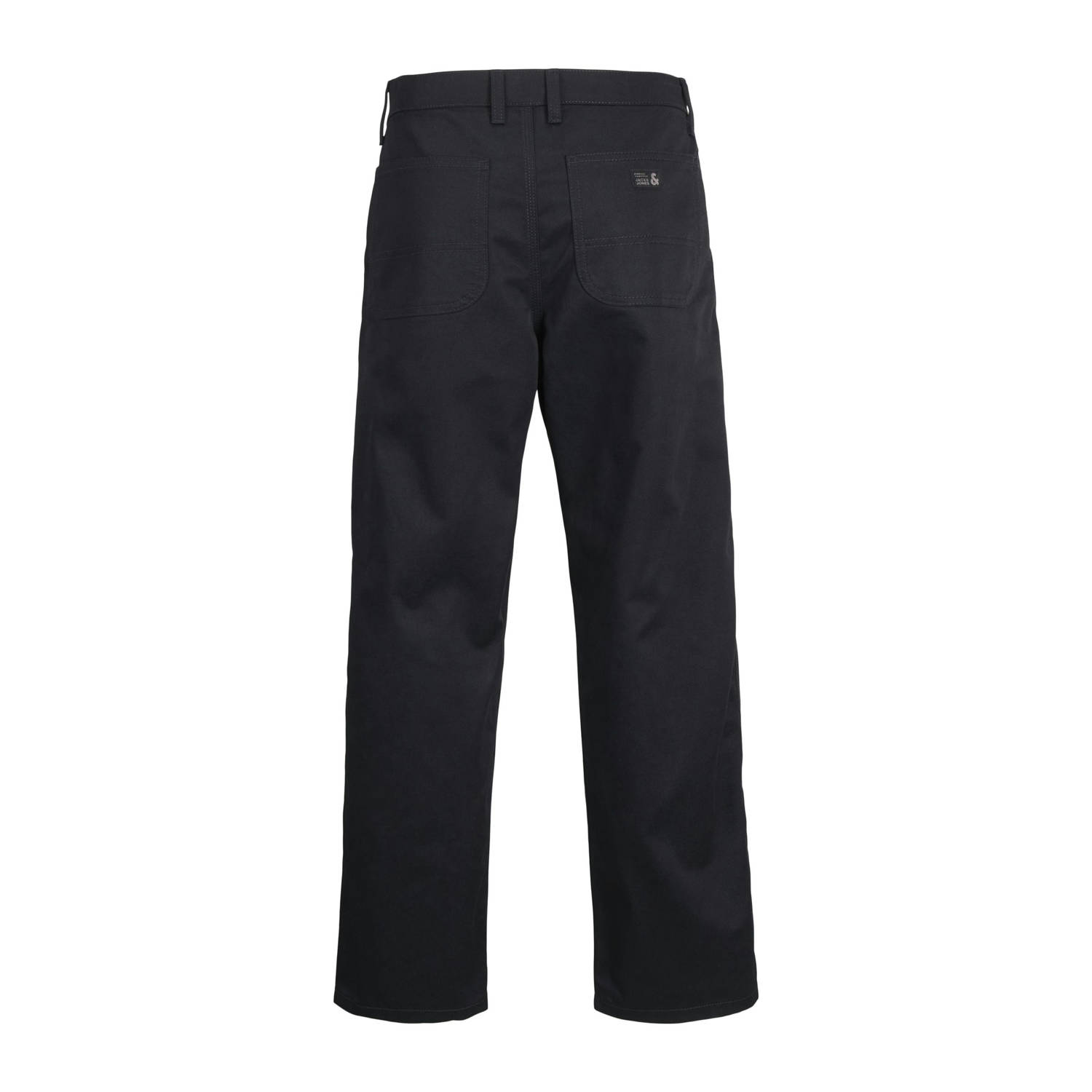 JACK & JONES JUNIOR casual broek zwart