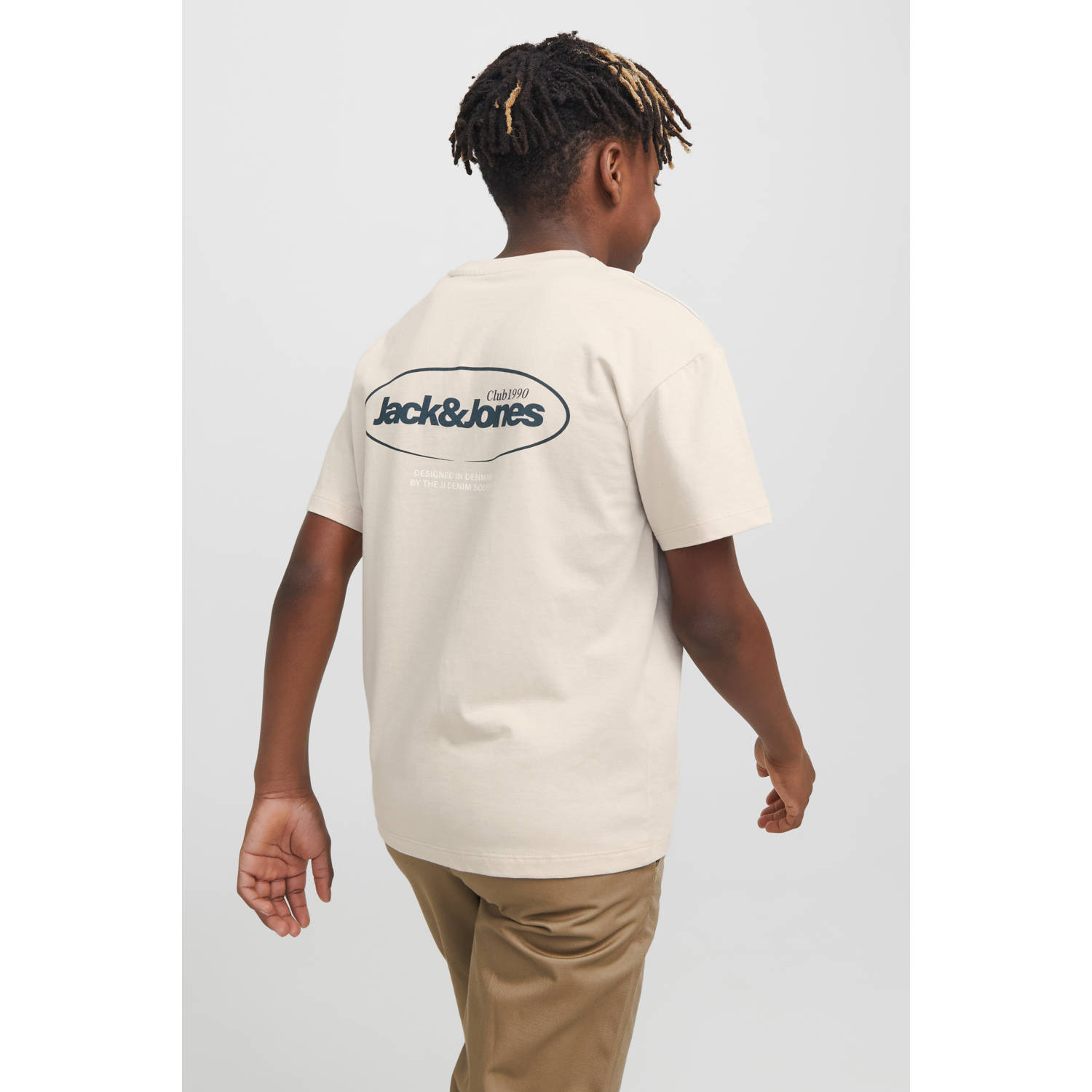 JACK & JONES JUNIOR T-shirt ecru