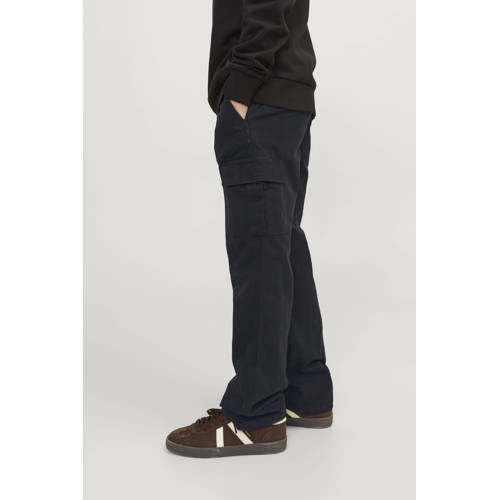 JACK & JONES JUNIOR relaxed cargo broek zwart afbeelding