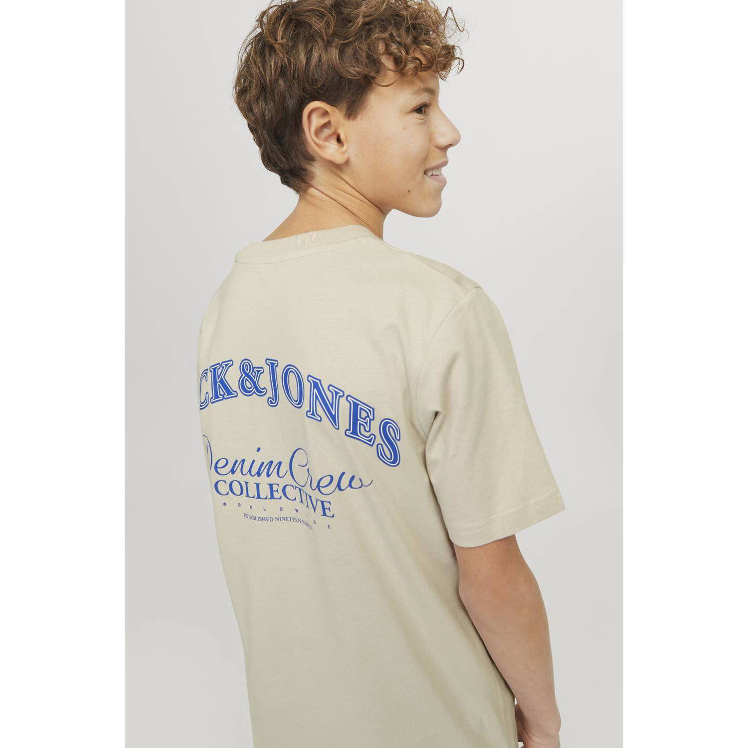 JACK & JONES JUNIOR T-shirt ecru