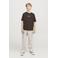 JACK & JONES JUNIOR relaxed cargobroek ecru