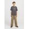 JACK & JONES JUNIOR casual broek kaki