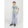 JACK & JONES JUNIOR regular waist slim fit jeans light blue denim