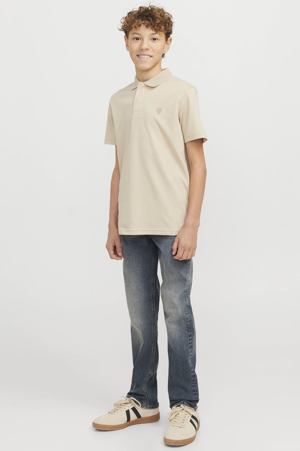 JACK & JONES JUNIOR regular waist regular fit jeans dark blue denim