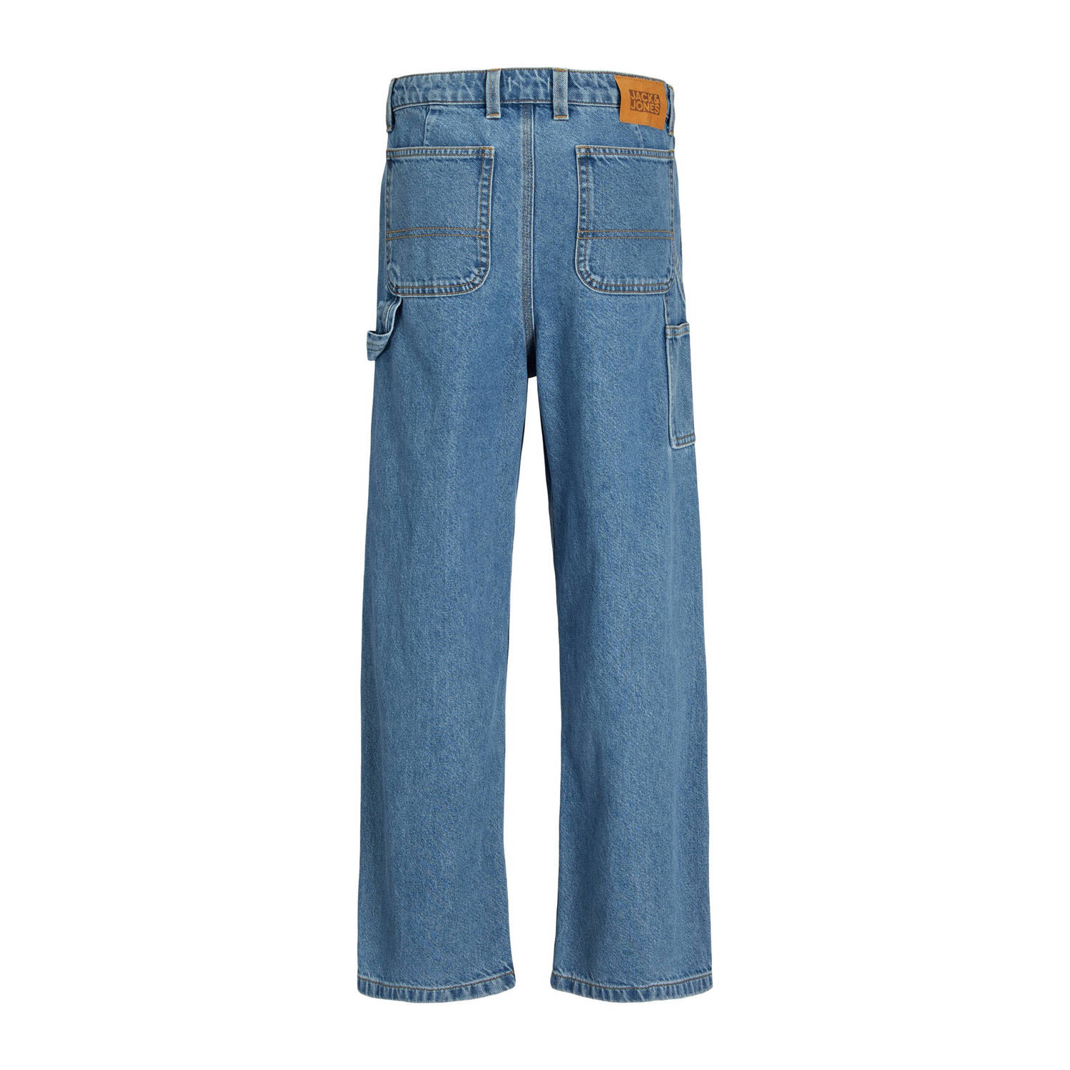 JACK & JONES JUNIOR loose fit jeans medium blue denim