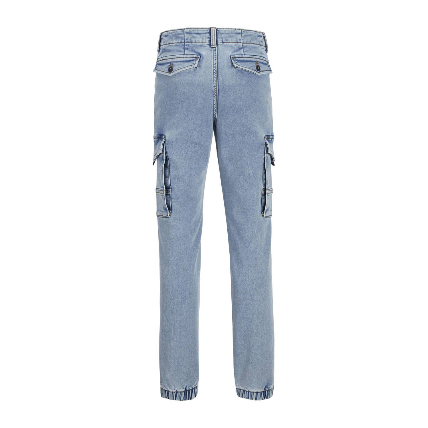 JACK & JONES JUNIOR straight leg light blue denim