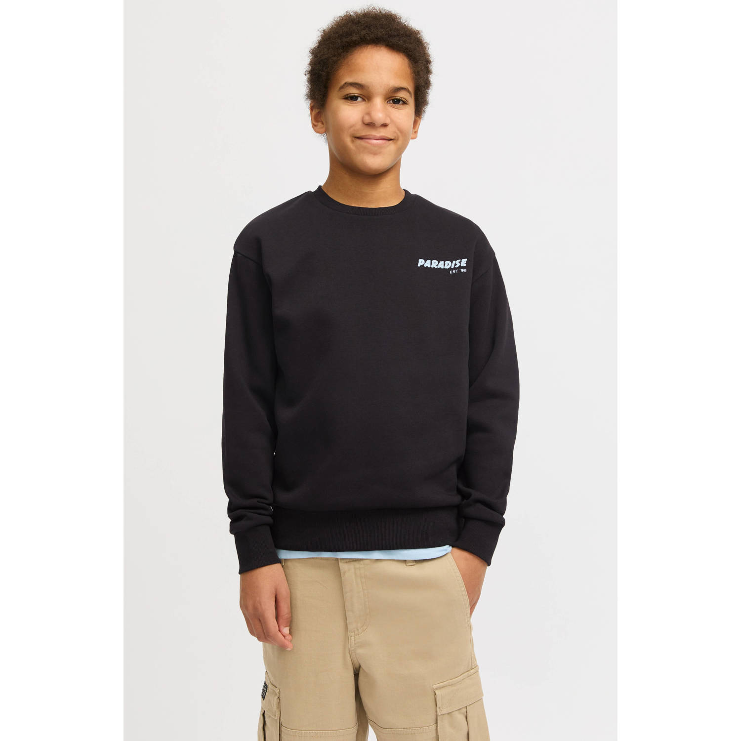 Jack & jones Comfort fit sweatshirt met statementprint