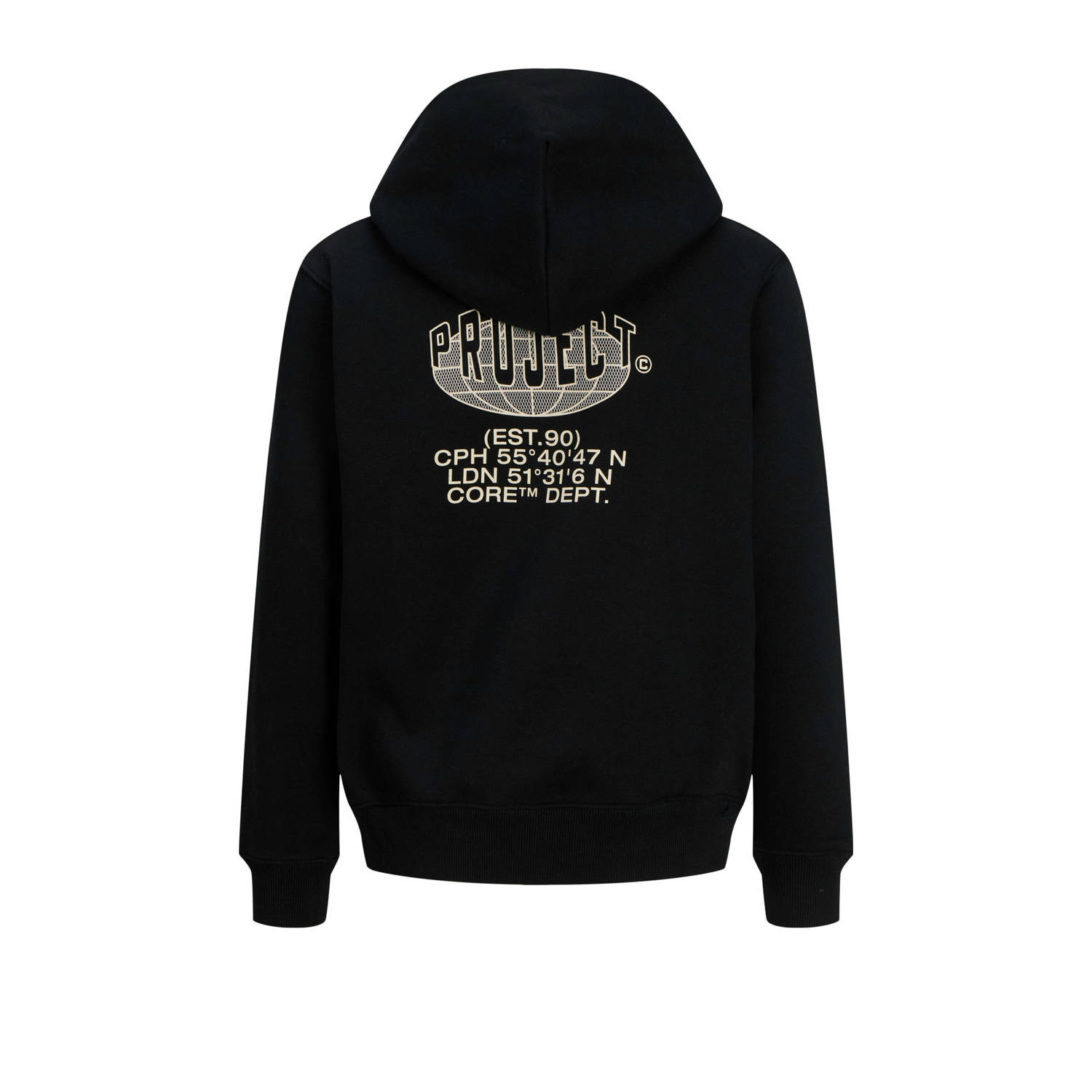 JACK & JONES JUNIOR hoodie zwart