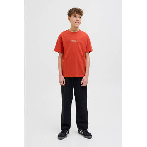 JACK & JONES JUNIOR T-shirt oranjerood afbeelding