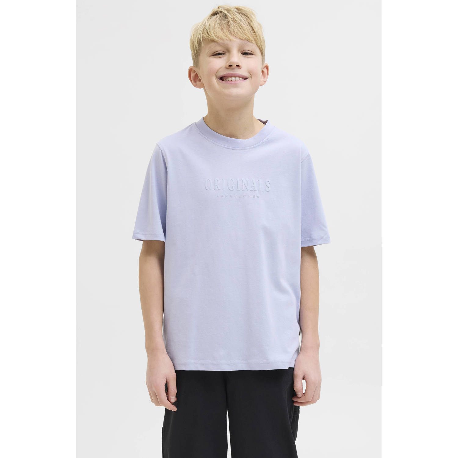 JACK & JONES JUNIOR T-shirt lichtblauw