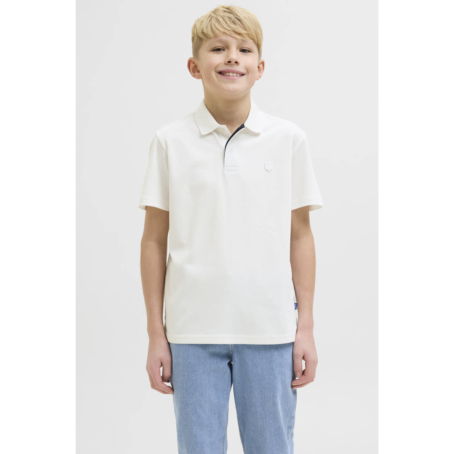 JACK & JONES JUNIOR polo wit