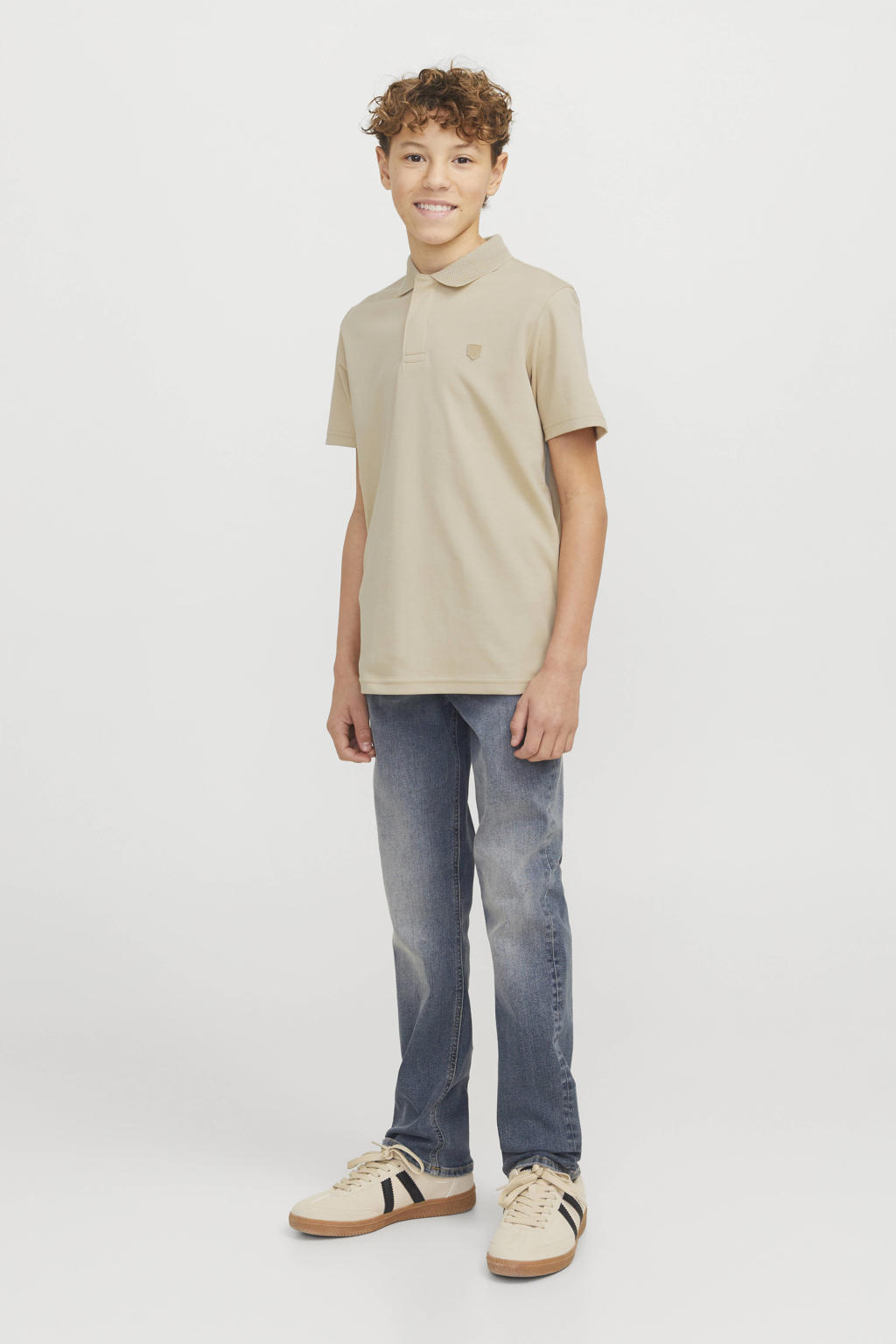 JACK & JONES JUNIOR polo zand
