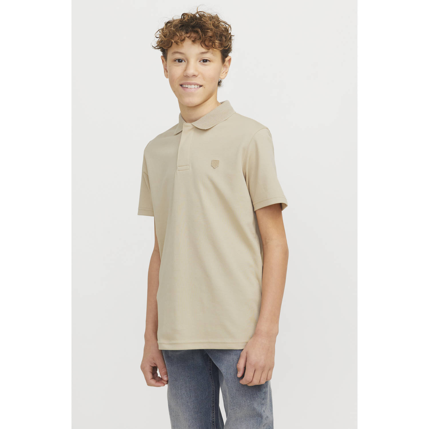 JACK & JONES JUNIOR polo zand