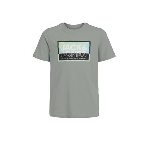 JACK & JONES JUNIOR T-shirt grijsblauw afbeelding