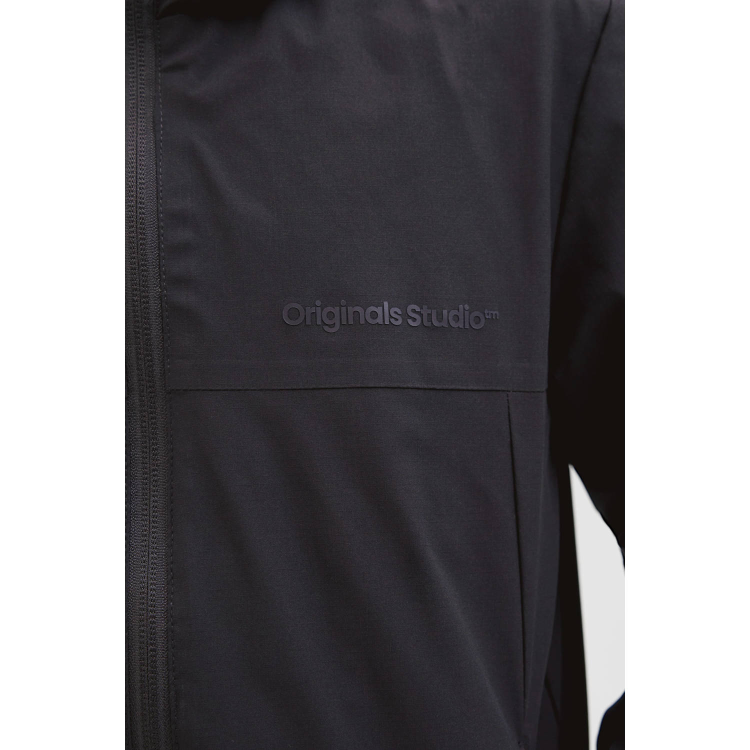 JACK & JONES JUNIOR softshell jas zwart