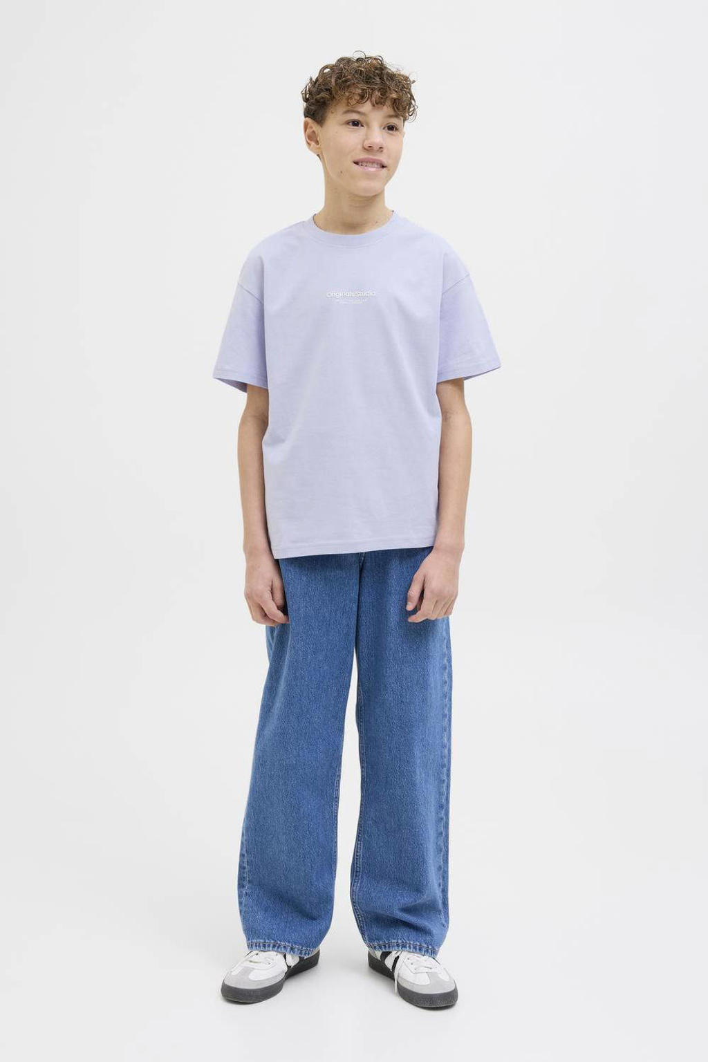JACK & JONES JUNIOR T-shirt lichtblauw