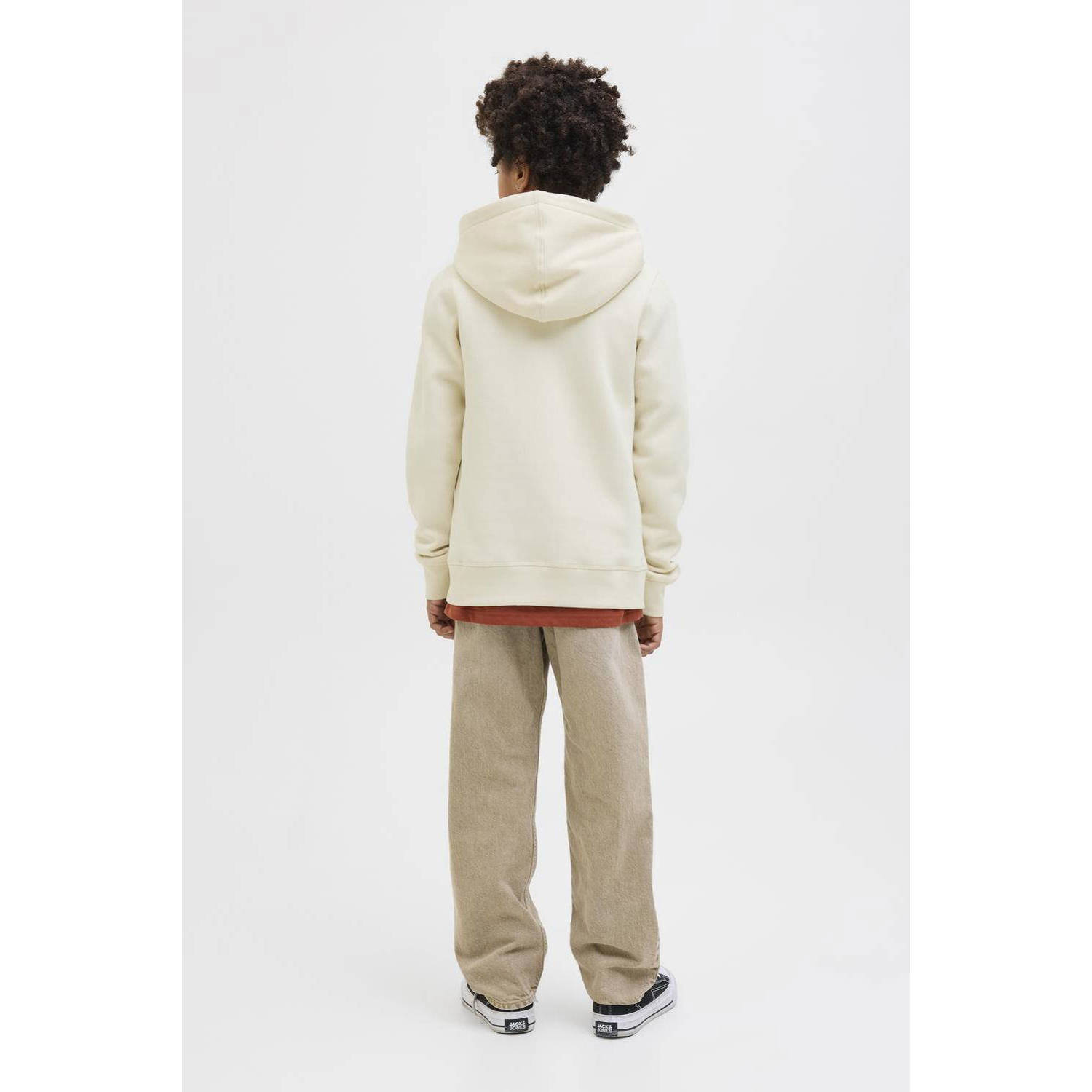 JACK & JONES JUNIOR hoodie ecru