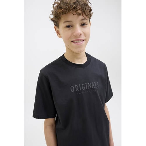 JACK & JONES JUNIOR T-shirt zwart afbeelding