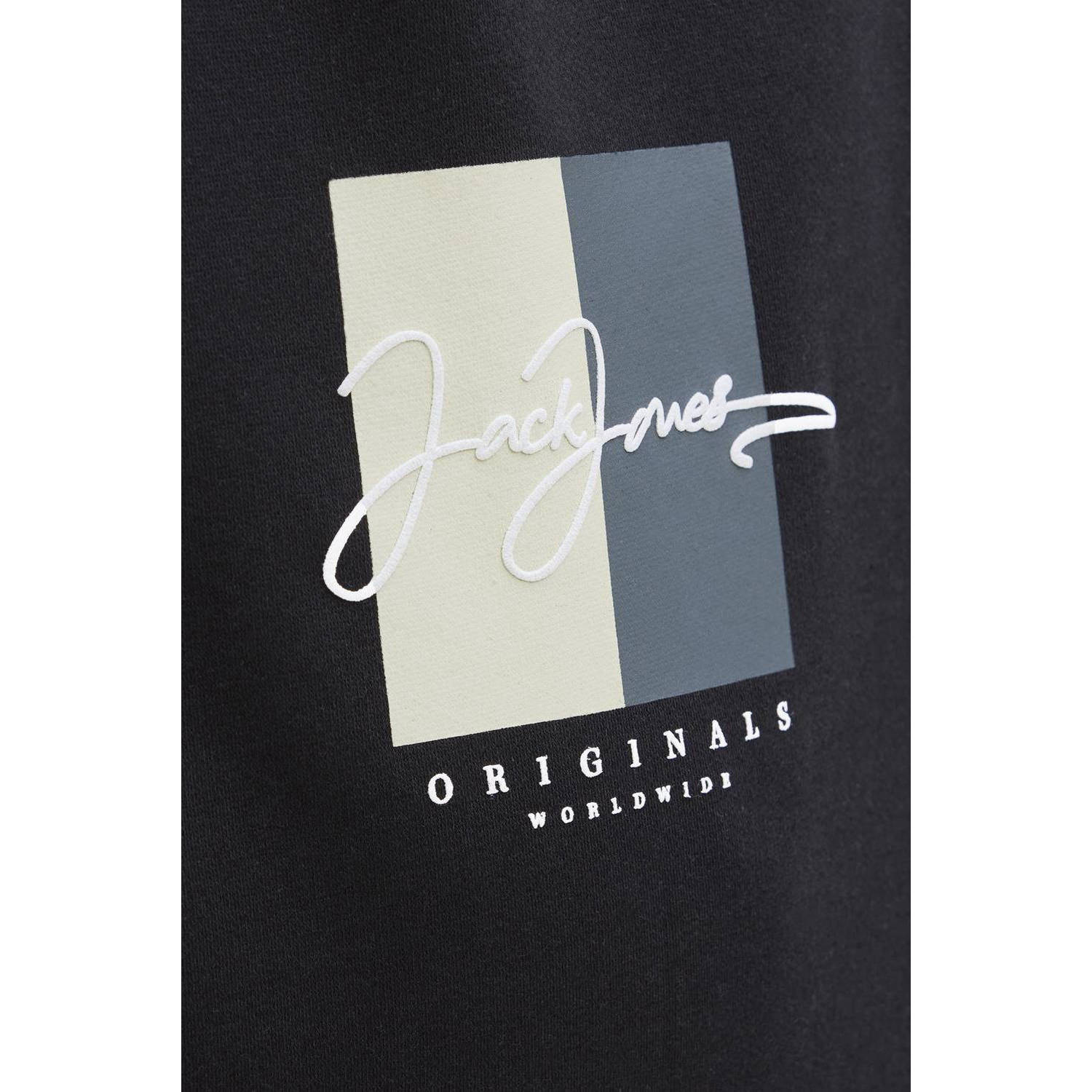 JACK & JONES JUNIOR hoodie zwart