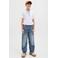 JACK & JONES JUNIOR baggy high waist baggy jeans medium blue denim