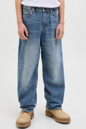 baggy high waist baggy jeans medium blue denim