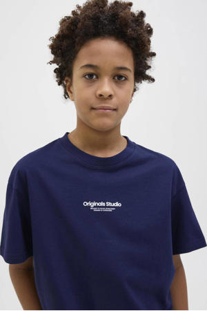 T-shirt donkerblauw